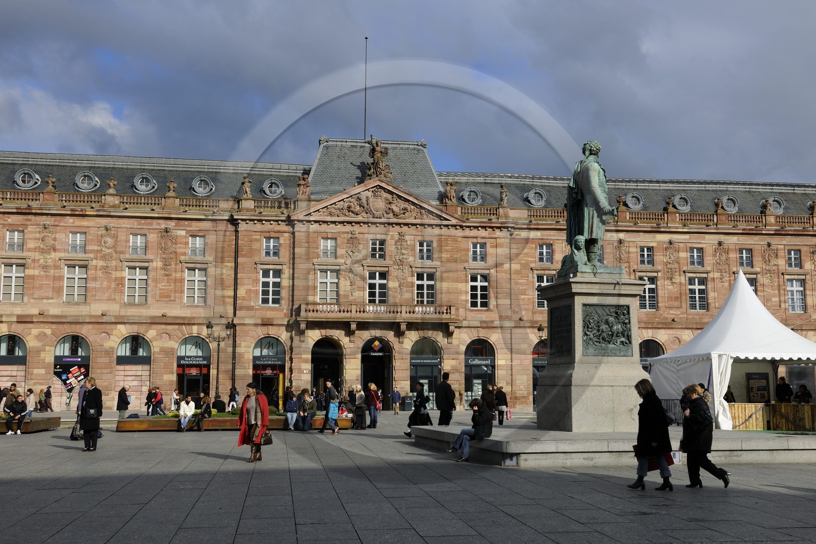 France, Bas-Rhin (67), Strasbourg, place Kléber, l'Aubette