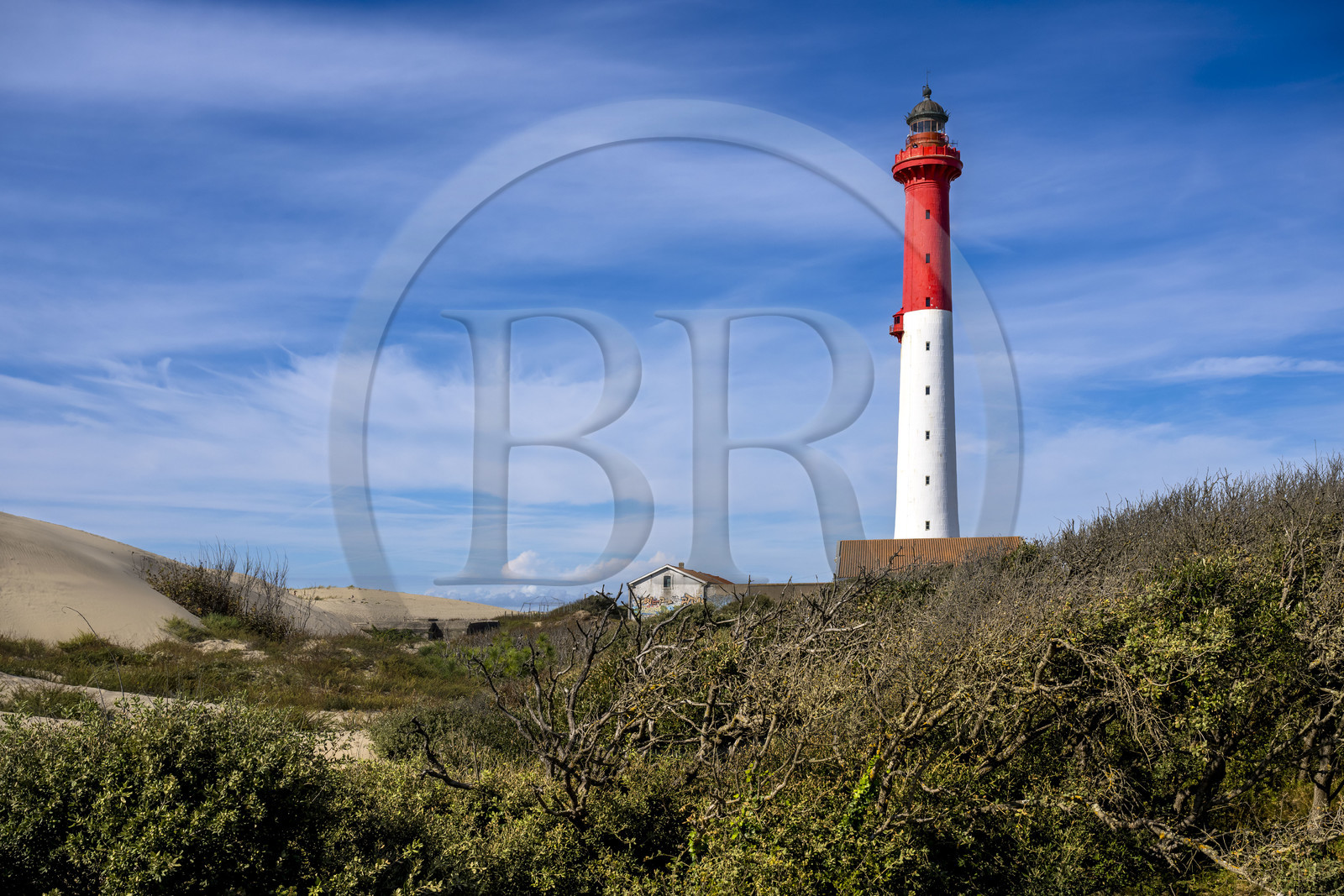 France, Charente-Maritime (17), Royan, La Tremblade, le Phare de La Coubre