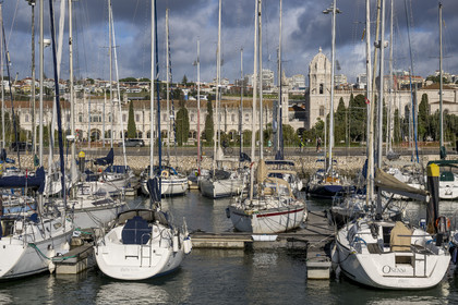 Portugal, Lisbonne, Bélem, Monastere des Hiéronymites (Mosteiro dos Jerónimos), classé Patrimoine Mondial de l'UNESCO, église Santa Maria