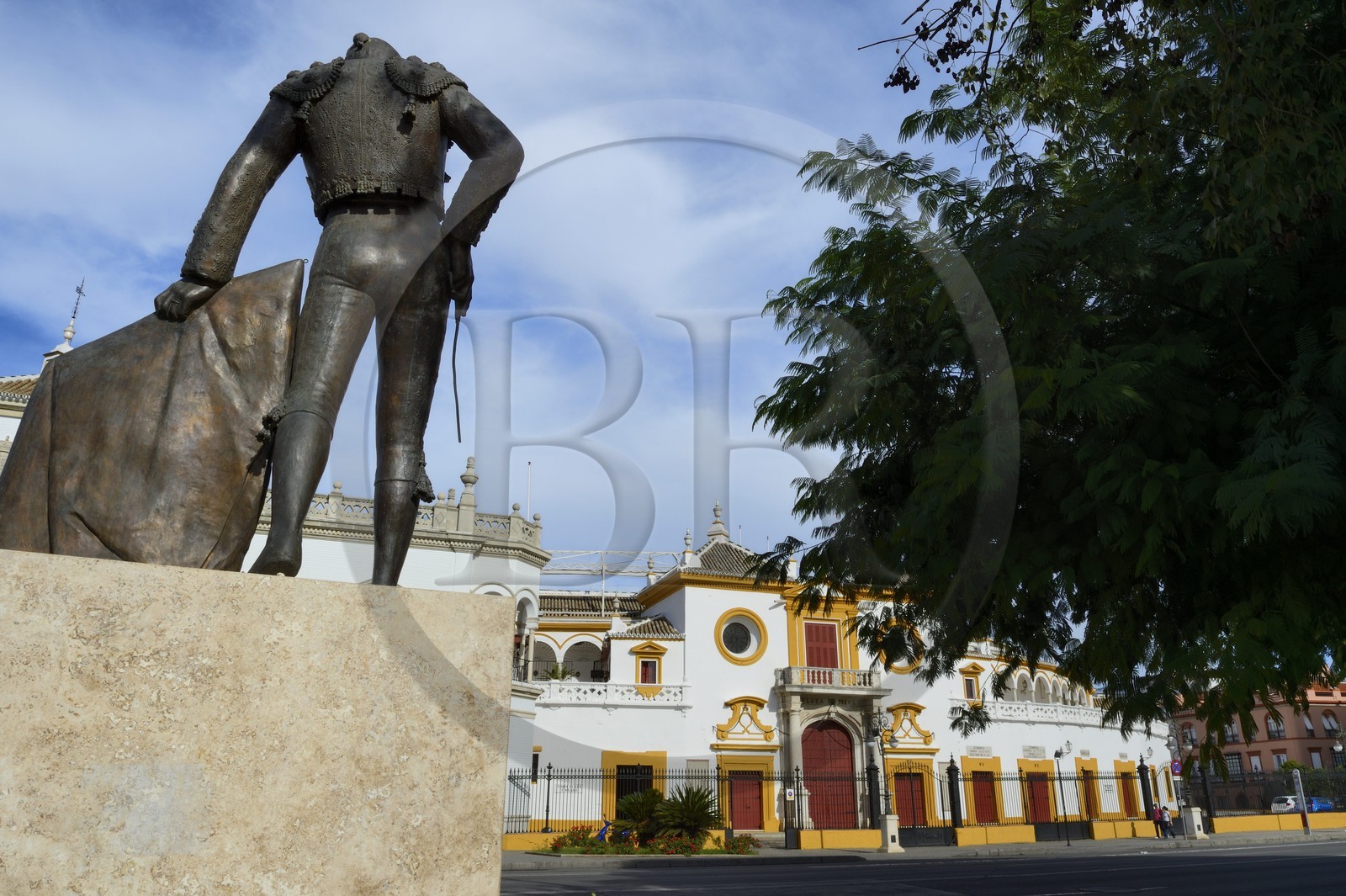 Spain, Andalusia, Seville, the Maestranza bullring (plaza de Toros)