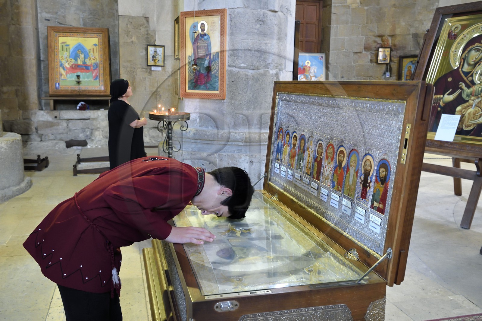 Géorgie, Iméréthie, Kutaissi, la Cathédrale de Bagrati, classée Patrimoine Mondial de l'UNESCO