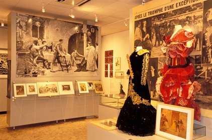 France, Gard, Nîmes city, Museum of the bullfignts Culture