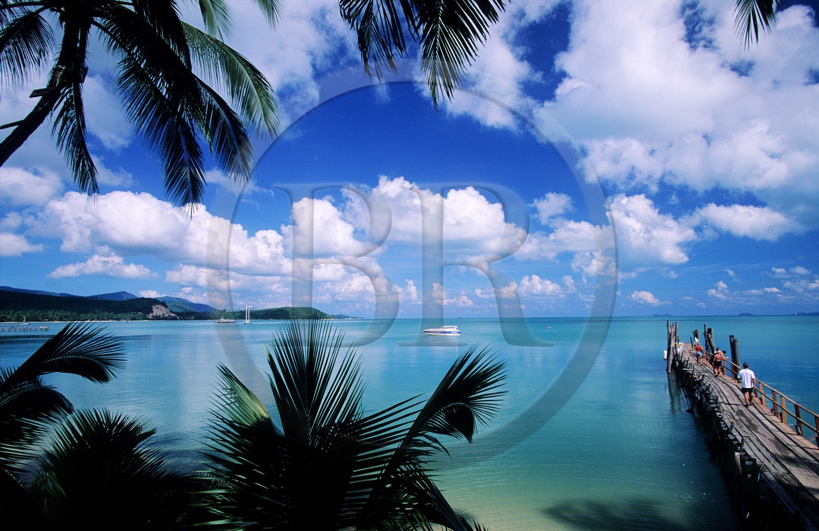 Thaïlande, Archipel îles Samui, Koh Samui, Big Buddha Pier point de départ vers Koh Pha-Ngan