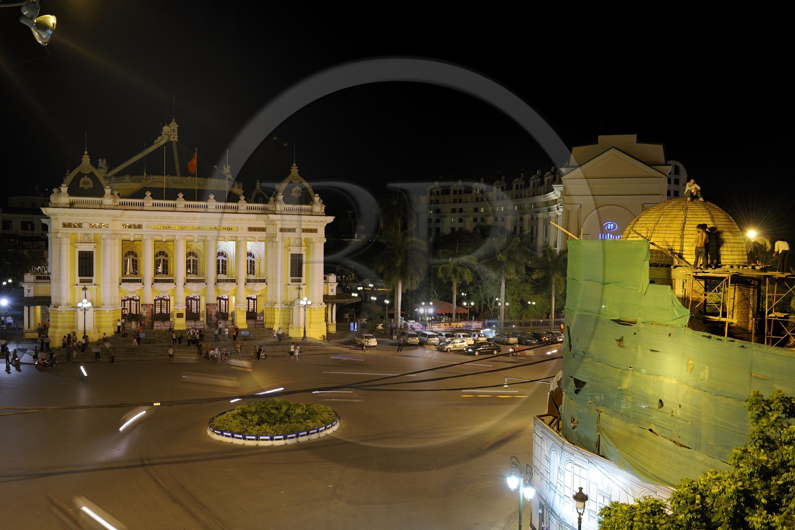 Vietnam, Hanoï, l'opéra de 1911