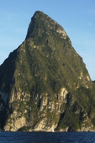 Caraïbes, Ile de Sainte-Lucie, le Piton de la Soufrière