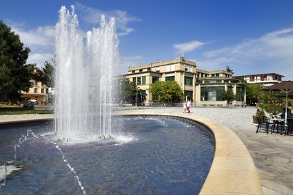 France, Allier (03), Vichy, Art Deco style post office built by the architect Léon Azéma in 1935