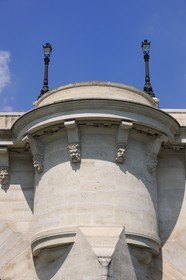 France, Paris (75), Ile de la Cité, le Pont Neuf