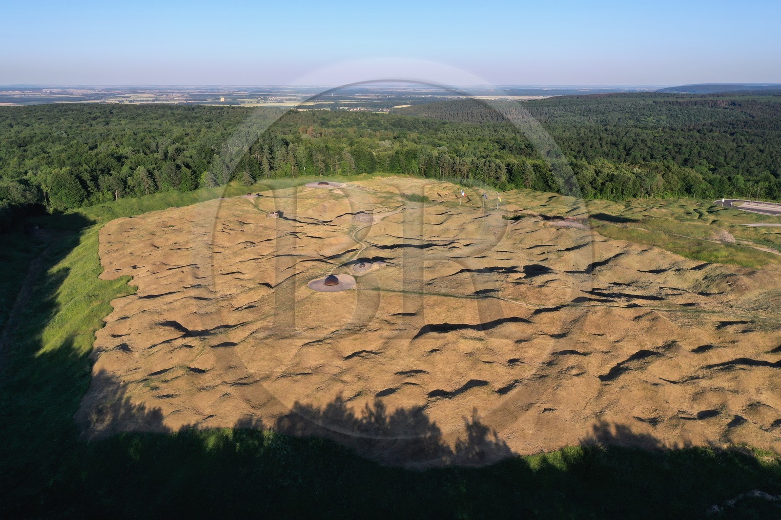 France, Meuse (55), Douaumont, fort de Douaumont, pi