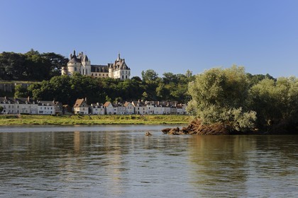 France, Loir-et-Cher (41), Vallée de la Loire classée Patrimoine Mondial de l'UNESCO, château de Chaumont-sur-Loire