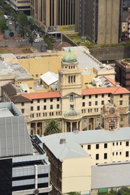 Afrique du Sud, province de Gauteng, Johannesburg, CBD (Central Business District), vue du centre ville depuis la tour du Carlton Center, l'Hôtel de ville