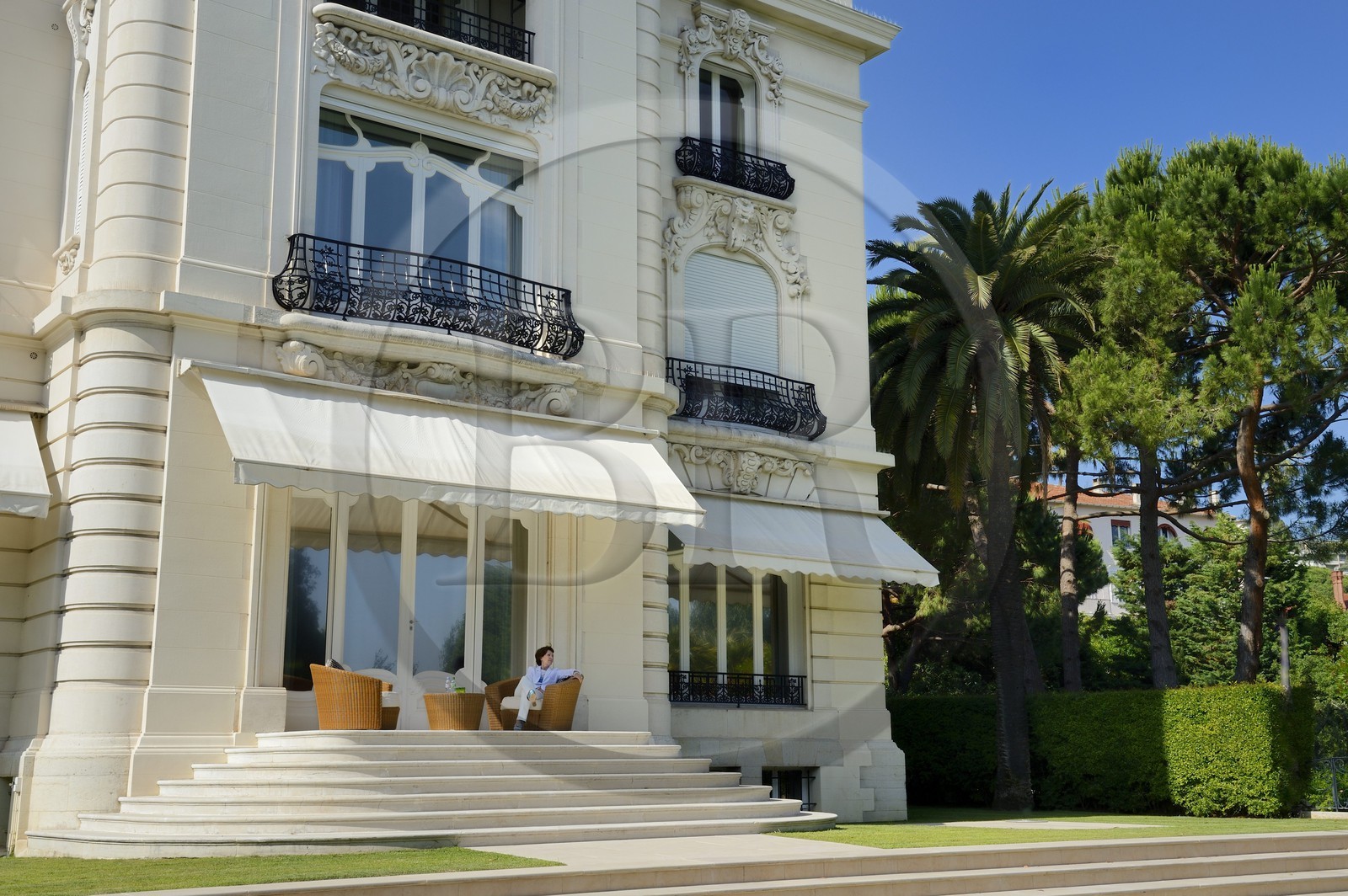 France, Alpes Maritimes, Cannes, the Villa La Californie where Picasso lived, today renamed the Pavillon de Flore by Marina Picasso, Marina Picasso granddaughter of Picasso