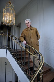 France, Yvelines (78), château de Versailles, classé Patrimoine Mondial de l'UNESCO, le conservateur en chef du domaine de Marie-Antoinette Jérémie Benoît