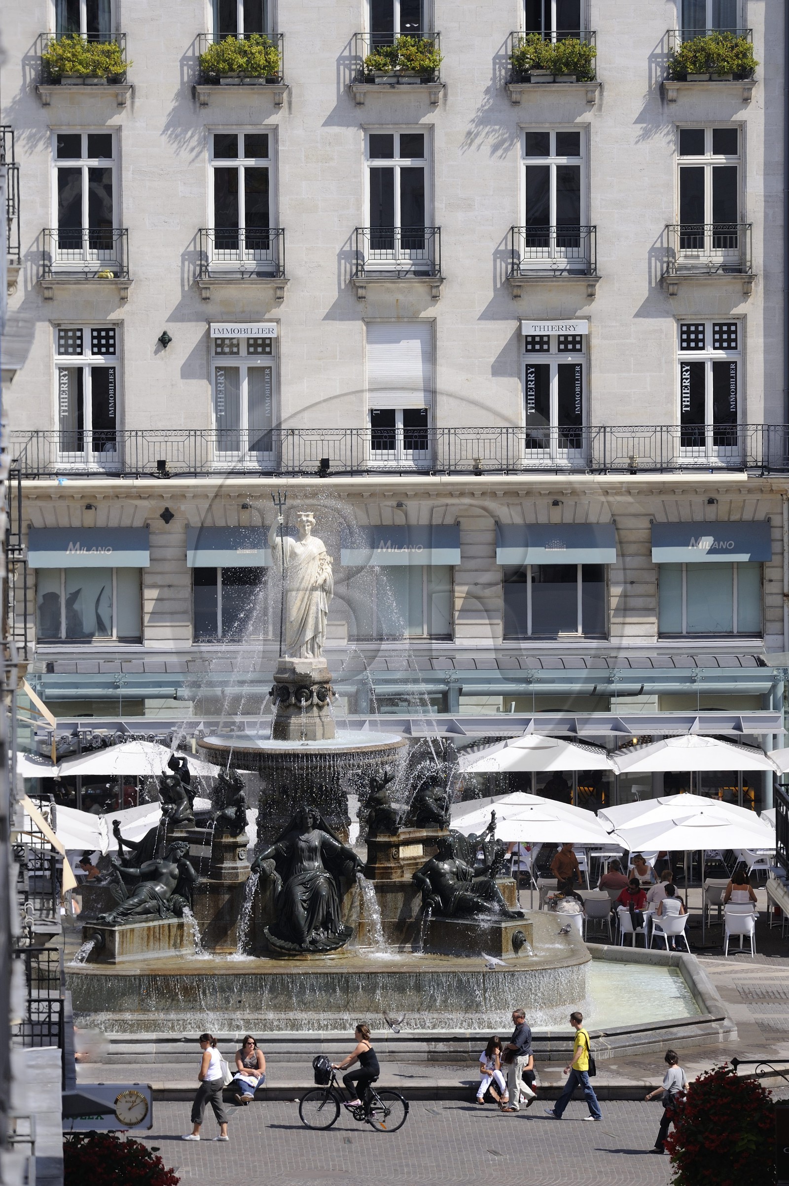 France, Loire-Atlantique (44), Nantes, la place Royale