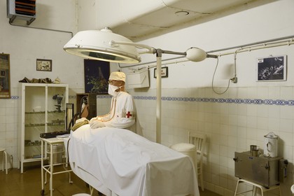 France, Moselle, Veckring, Maginot Line, Hackenberg Fortress, surgical block