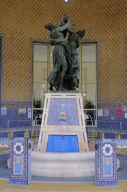 France, Vosges (88), Contrexéville, centre thermal, le Pavillon des Sources