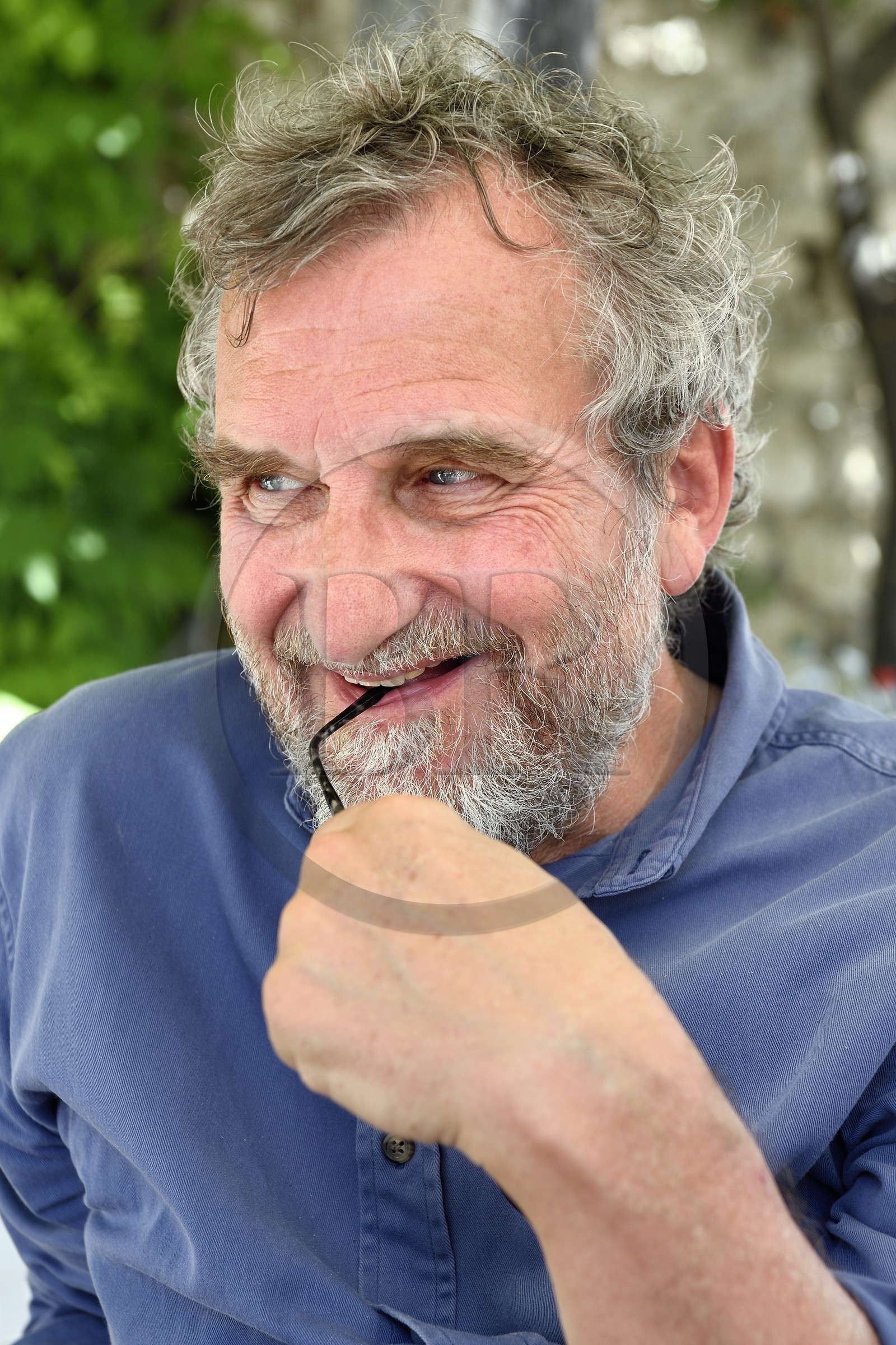 France, Alpes-Maritimes (06), Saint Paul de Vence, Olivier Kaeppelin Président de la Biennale Internationale de Saint-Paul de Vence