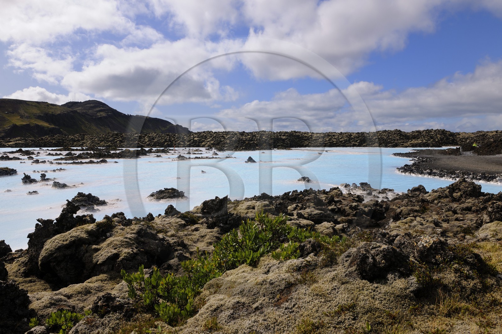 Islande, Grindavik, le Blue Lagoon (Usine géothermique)
