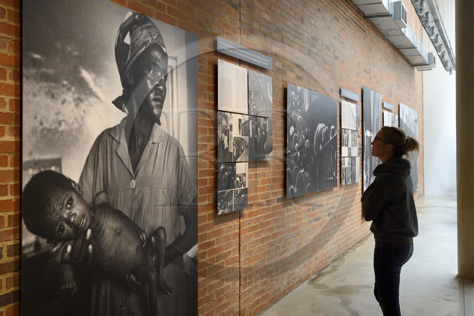 Afrique du Sud, province de Gauteng, Johannesburg, Musée de l'apartheid