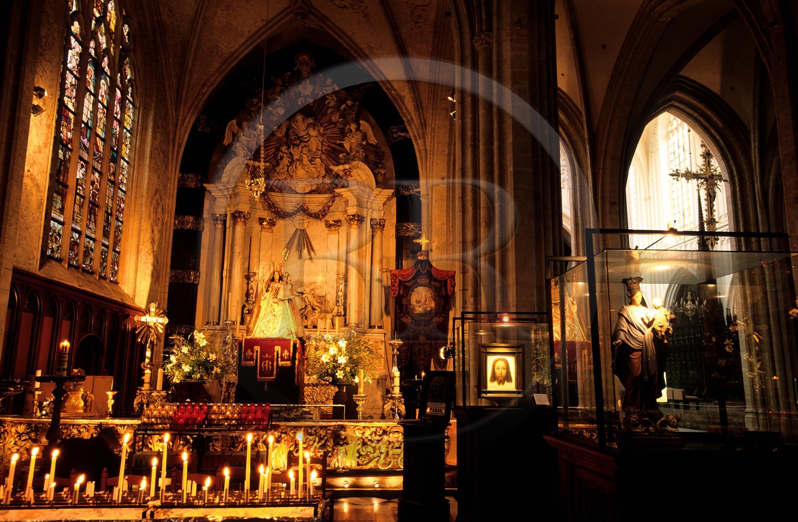 Belgique, Flandre, Anvers (Antwerpen), la cathédrale Notre-Dame