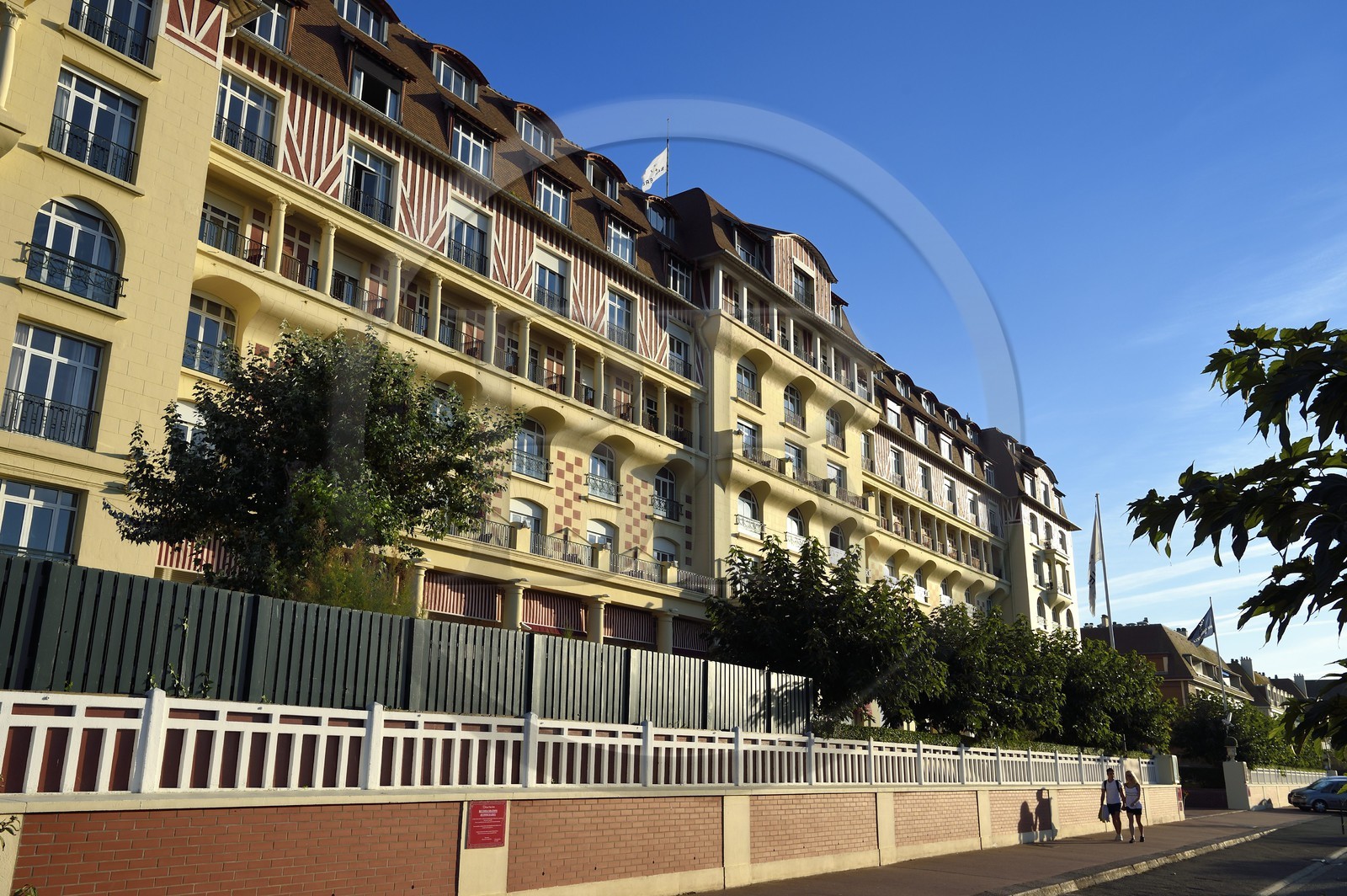 France, Calvados (14), Pays d'Auge, Deauville, l'Hotel Royal Barriere