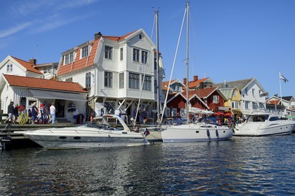 Sweden, Västra Götaland, Smögen harbour