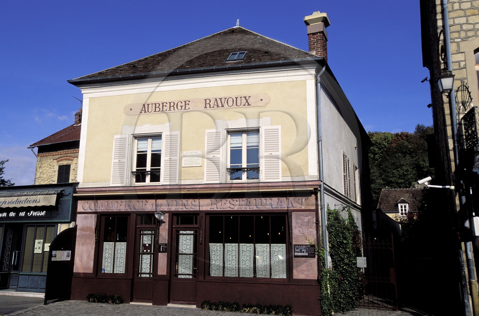 France, Val d'Oise (95), parc naturel régional du Vexin français, Auvers-sur-Oise, auberge Ravoux où séjourna Van Gogh