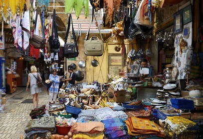 Israel, district Nord, Galilée, Acre (Akko), vieille ville, classée Patrimoine Mondial de l'UNESCO, quartier du bazar