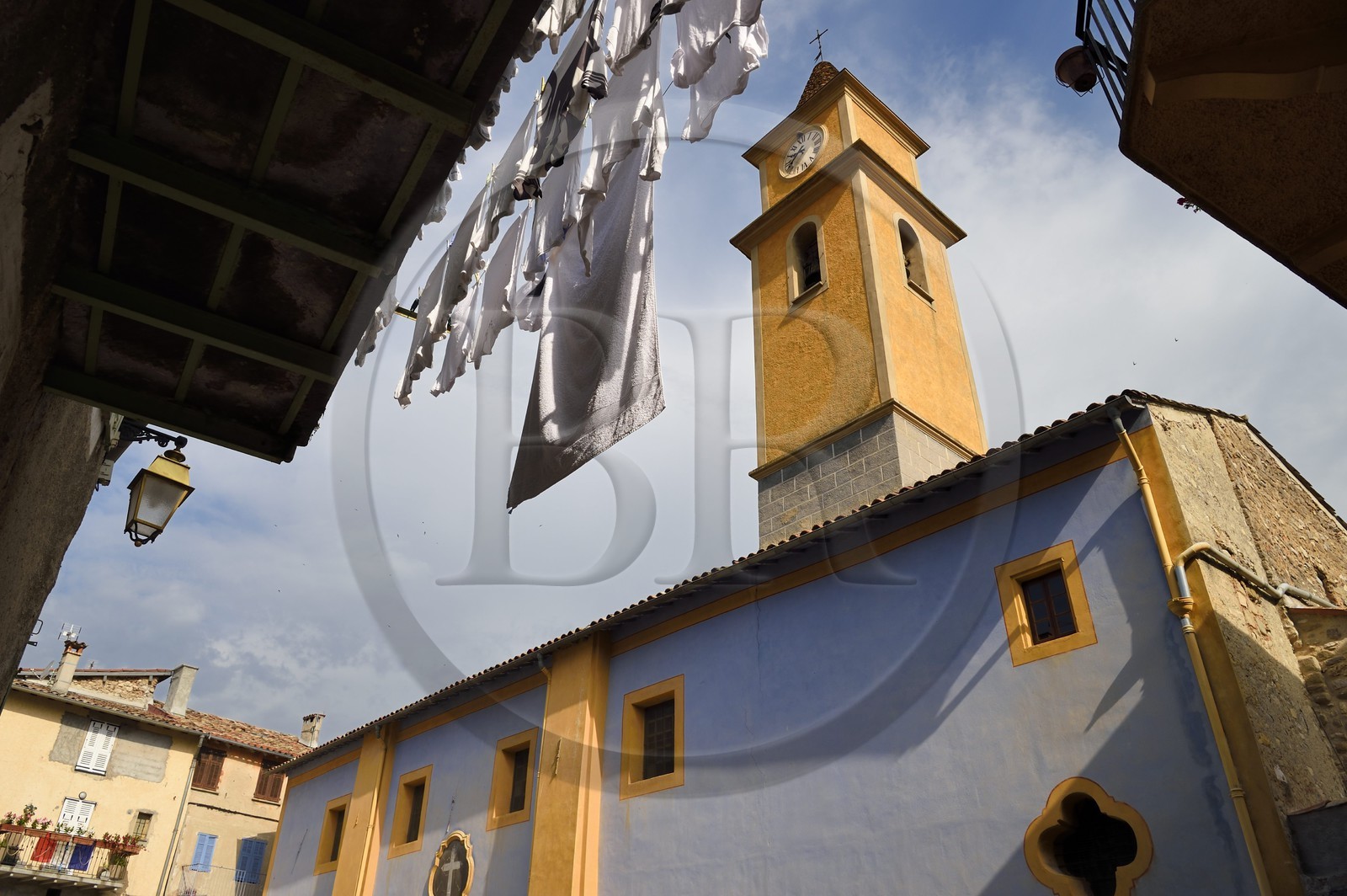 France, Alpes-Maritimes (06), vallée de la Bévéra, Sospel, chapelle Sainte-Croix des Pénitents blancs du XVIème siècle