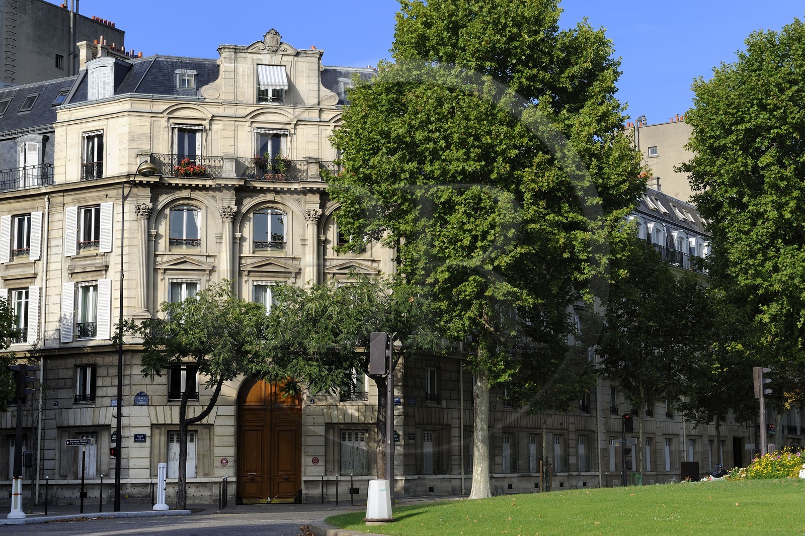 France, Paris (75), place Wagram