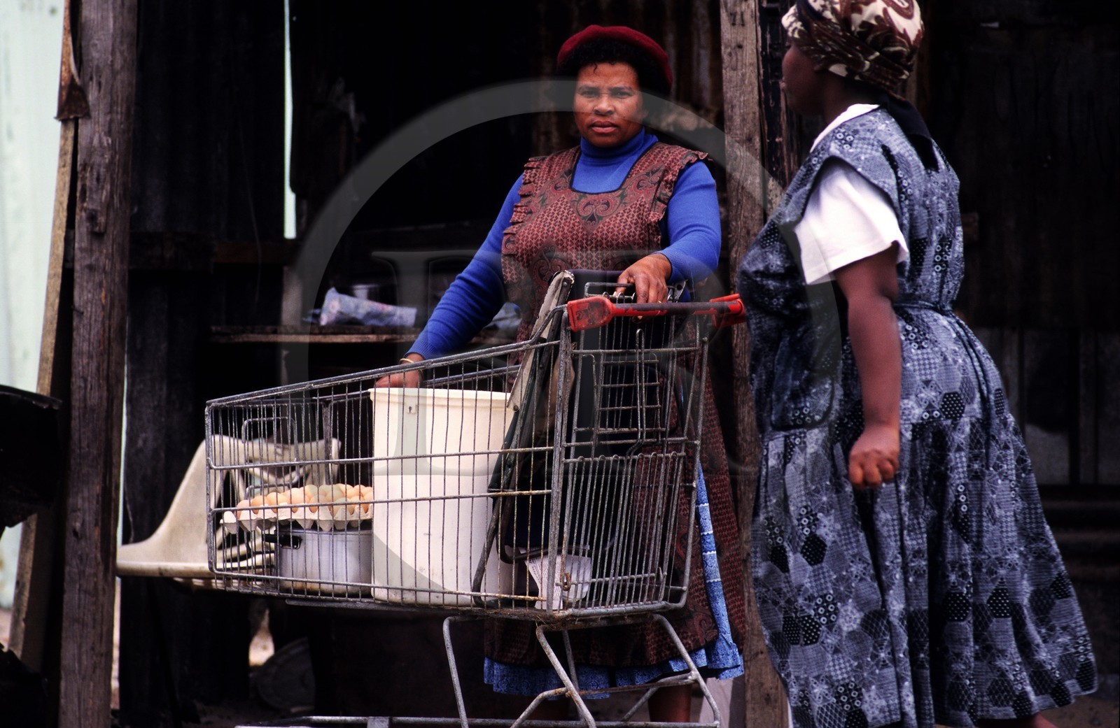 Afrique du Sud, péninsule du Cap, la pauvreté dans le township (canton) de Khayelitsha