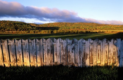 Canada, province de Québec, Saguenay, campagne dans la région de Sacré-Coeur