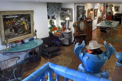 France, Var (83), La Dracénie, Salernes, la maison du céramiste et créateur Alain Vagh