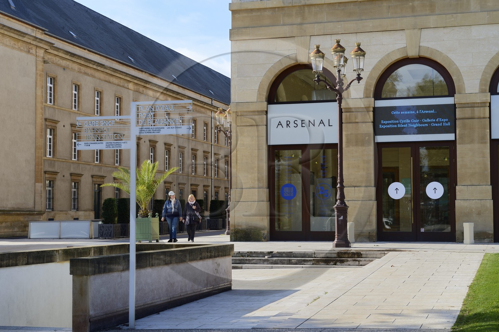 France, Moselle (57), Metz, la salle de spectacle de l'Arsenal réhabilité et réaménagé par l'architecte Ricardo Bofill