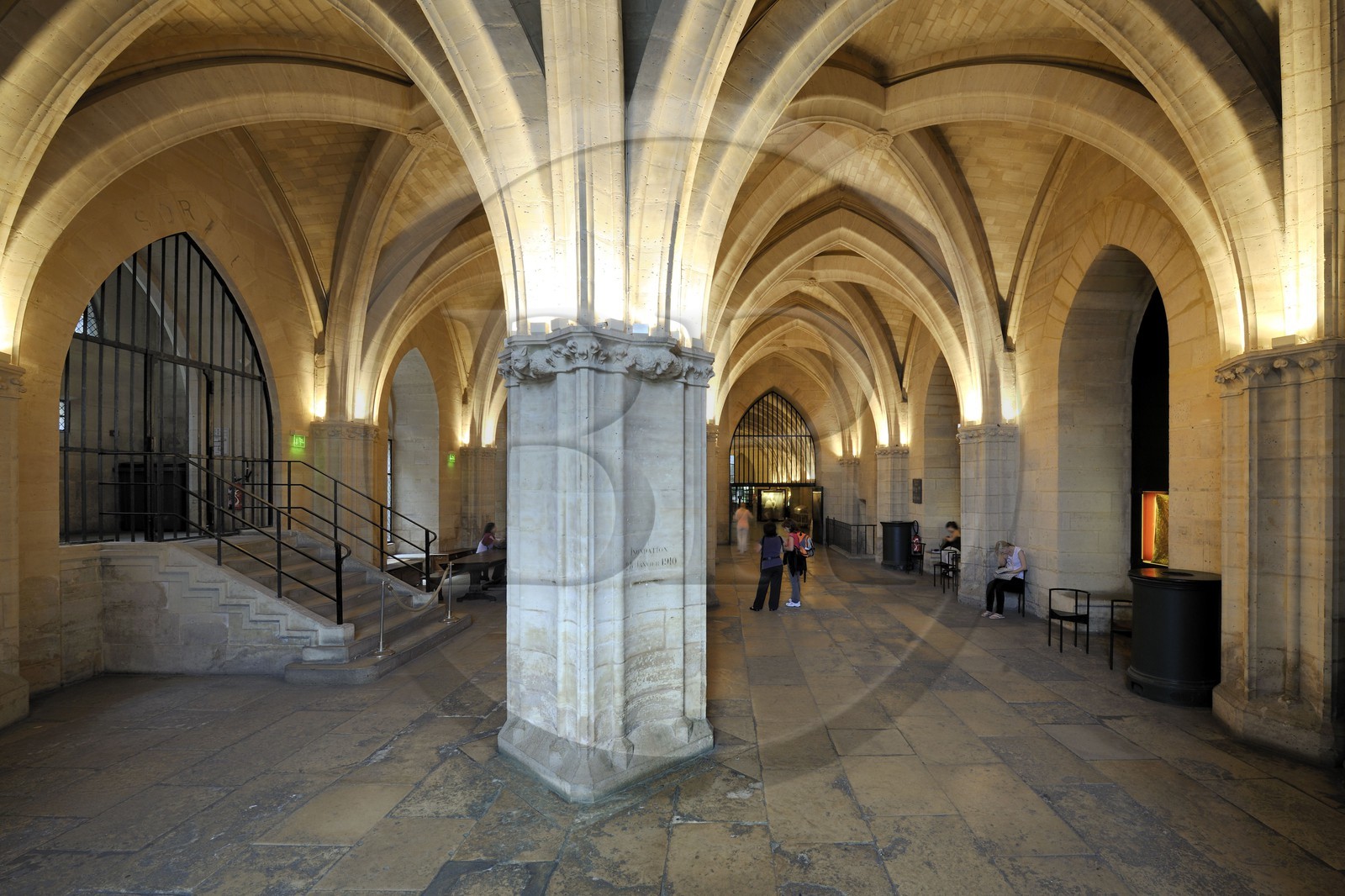 France, Paris, Ile de la Cite, the Conciergerie in the Palais de Justice (Courthouse), the Gards Room