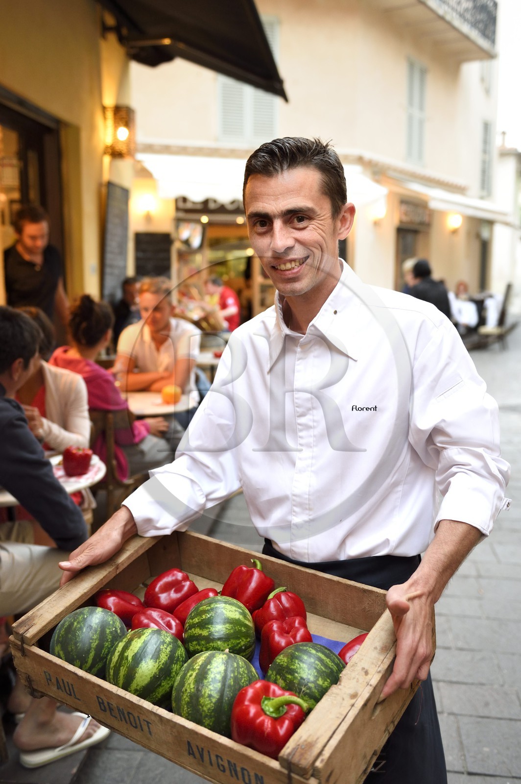 France, Alpes-Maritimes (06), Antibes, Florent Corsini patron du restaurant Le Don Juan