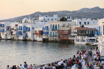 Greece, Cyclades islands, Mykonos island, Chora (Mykonos town), Little Venice district