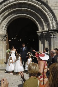 France, Indre-et-Loire (37), Loches, jour de mariage