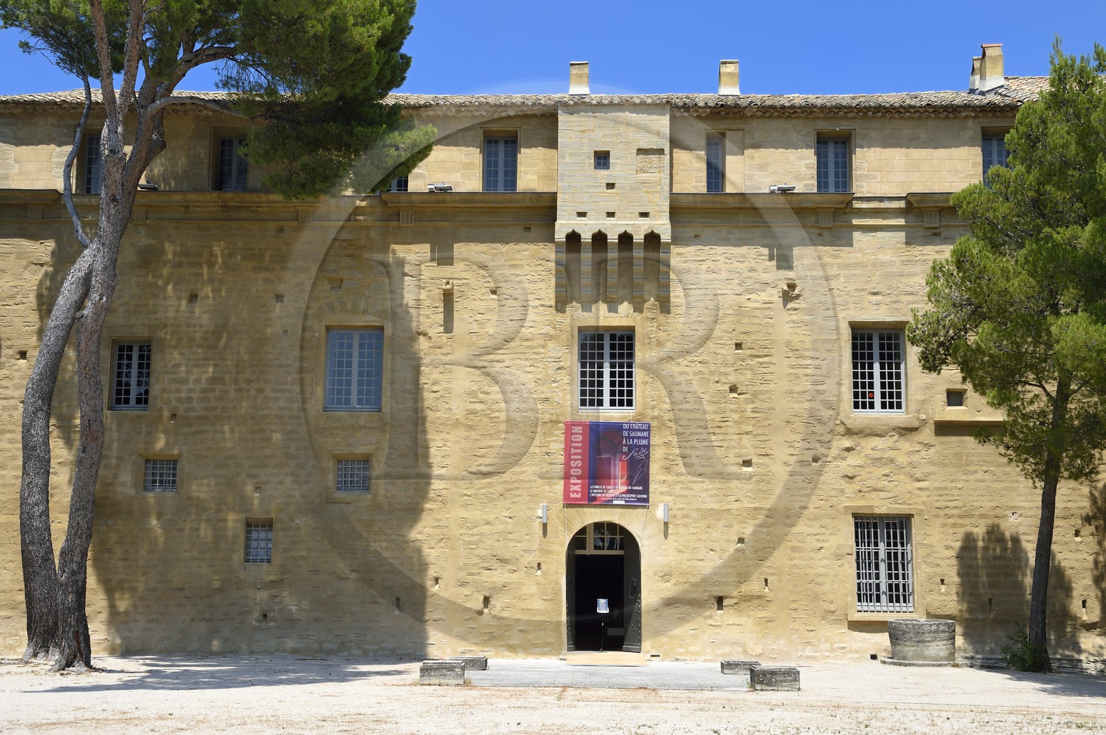 France, Vaucluse, Saumane de Vaucluse, Saumane castle, one of the residences of the Marquis de Sade