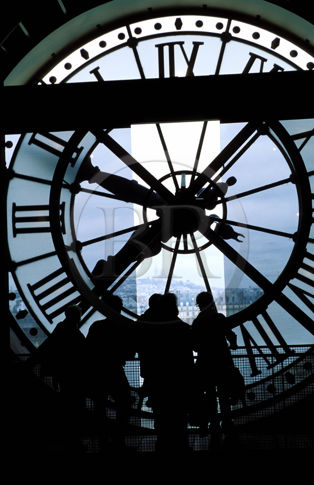 France, Paris, inside Orsay Museum dome