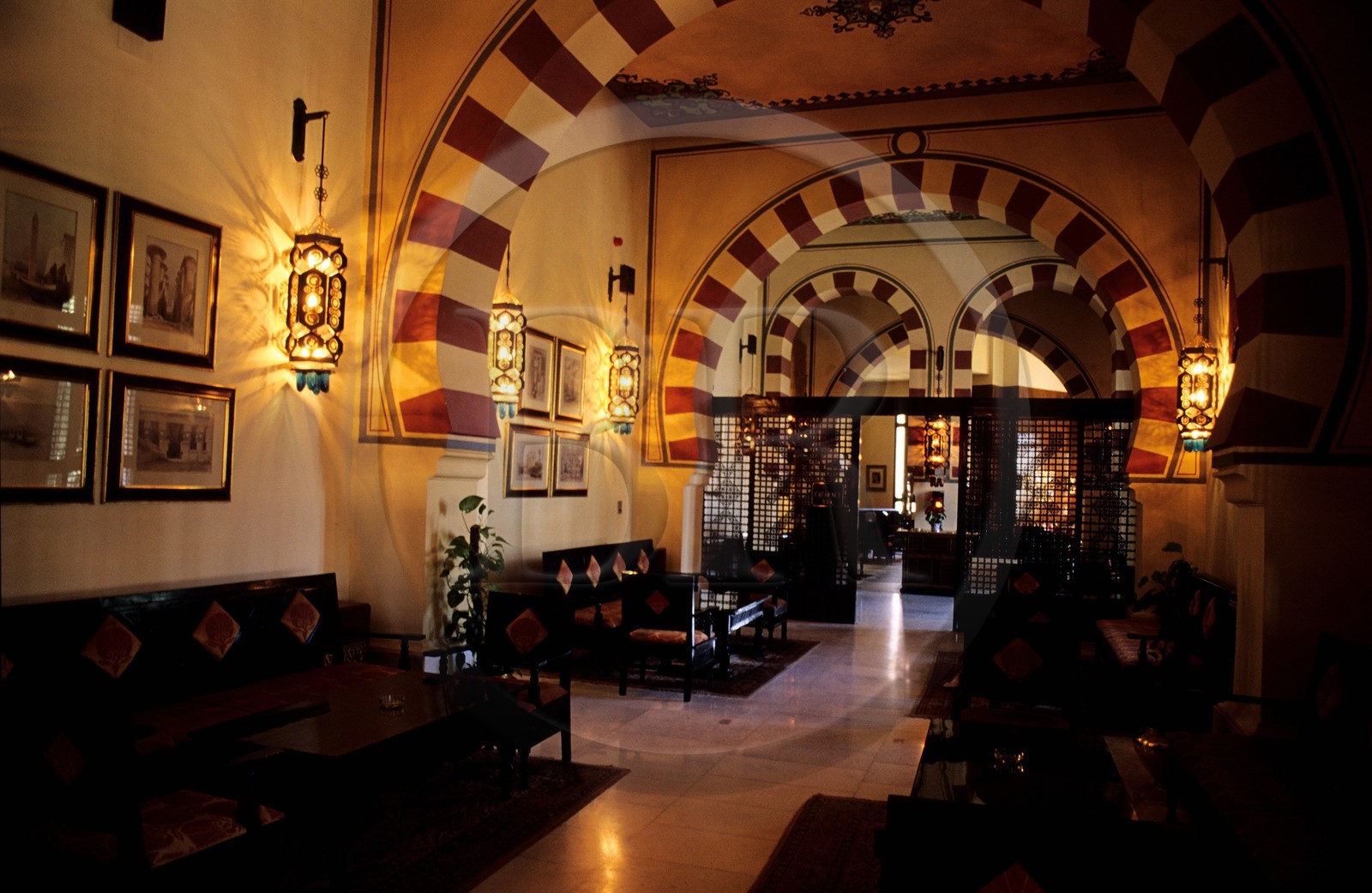 Egypt, Aswan, Old Cataract hotel (luxury hotel)