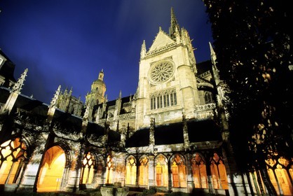 France, Eure (27), Evreux, la cathédrale Notre-Dame