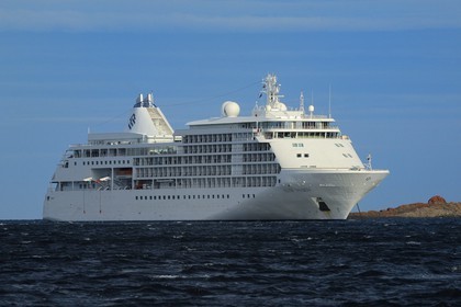 France, Corse (2a), Baie de Porto Vechio, croisière à bord du Silvershadow de la compagnie Silversea