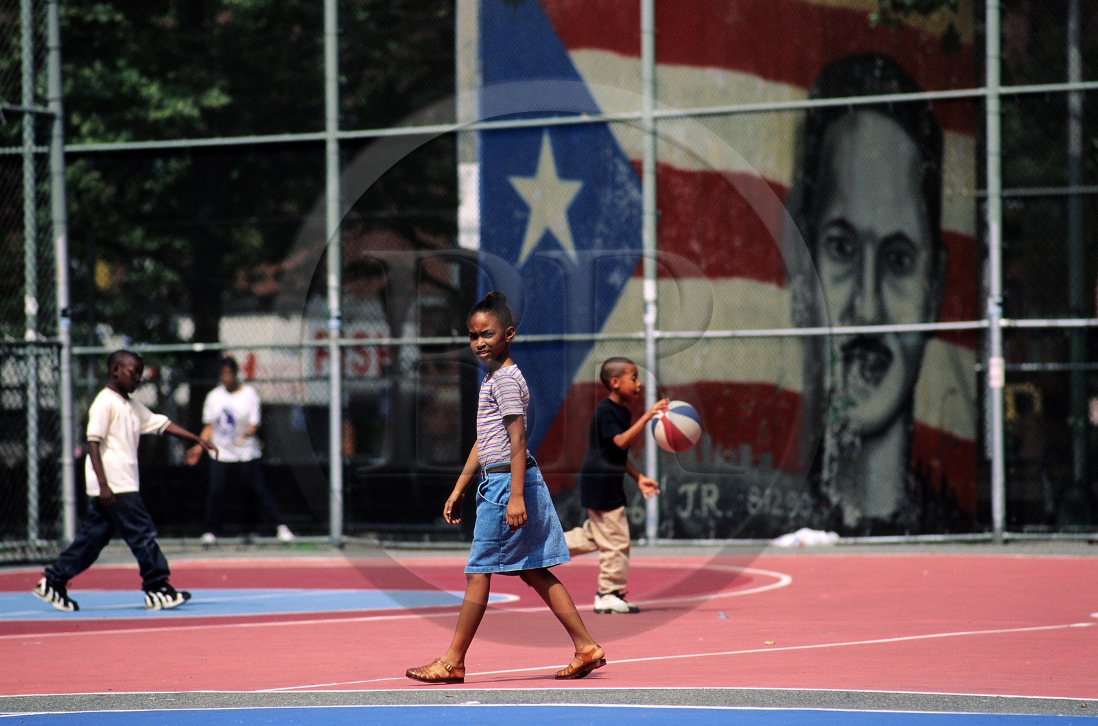 Etats-Unis, New York, Manhattan, Upper West Side, 100th Street, Ecole publique