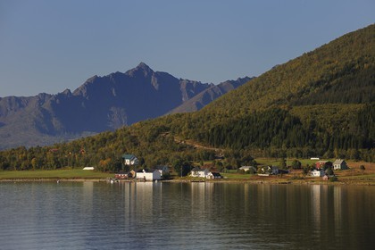 Norvège, Nordland, côte de l'Ile d'Andoya