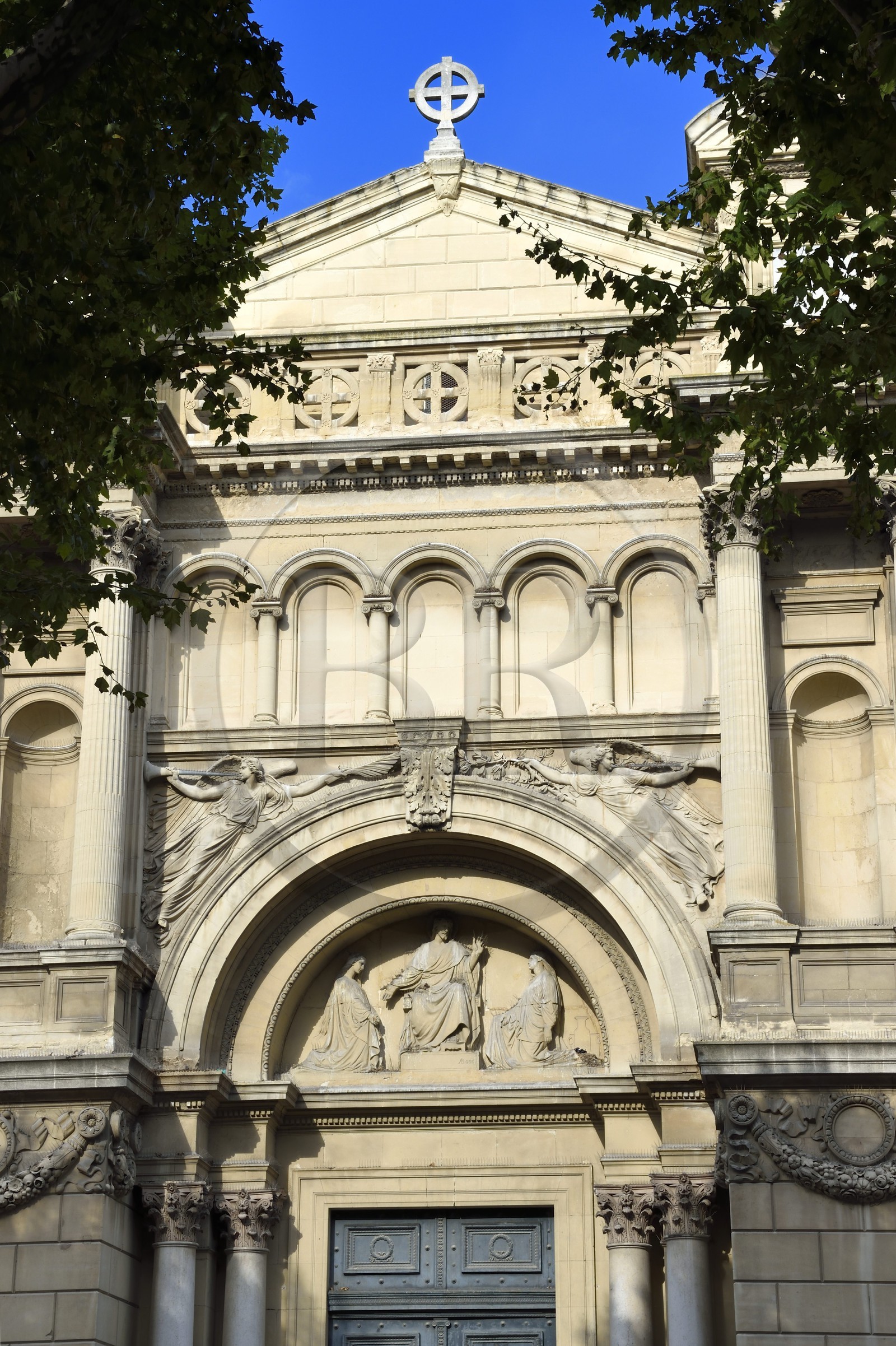 France, Bouches-du-Rhône (13), Aix en Provence, église Sainte-madeleine où fut baptisé Paul Cézanne