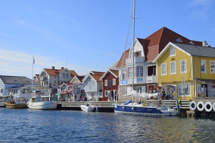 Sweden, Västra Götaland, Smögen harbour