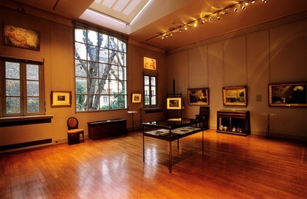 France, Paris (75), le musée Eugène Delacroix, l' atelier du peintre