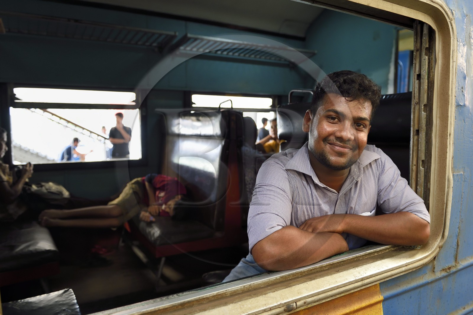 Sri Lanka, Colombo, gare centrale du Fort