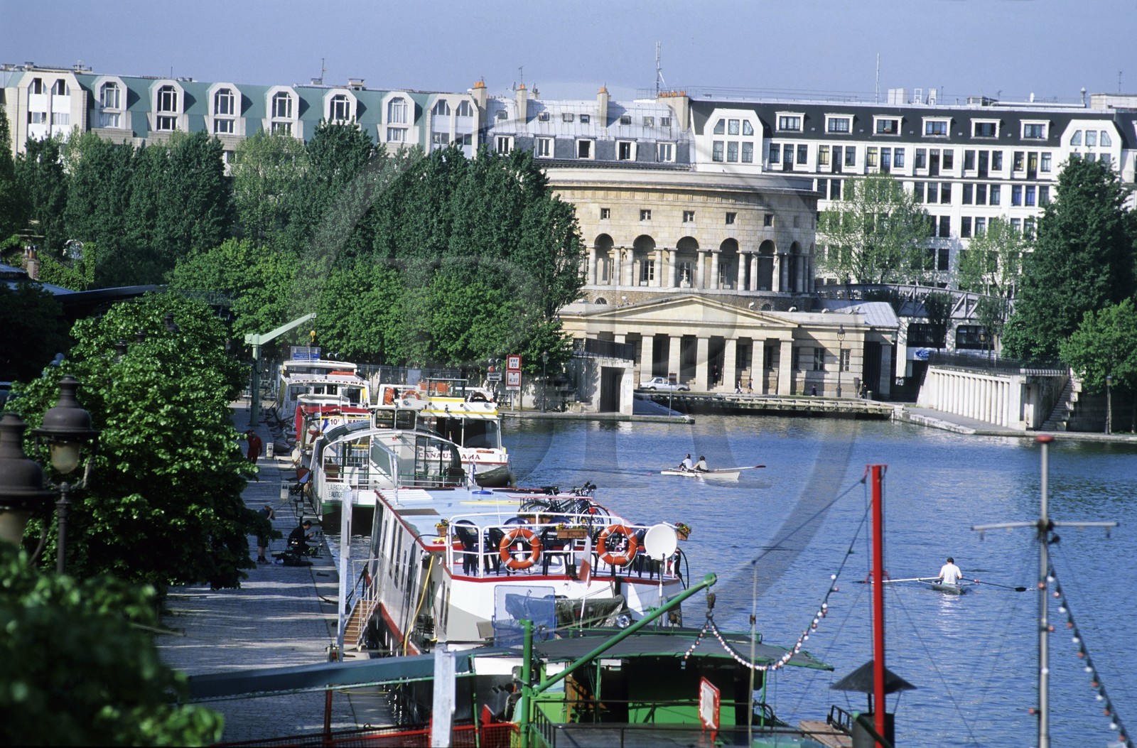 France, Paris (75), la rotonde de la Villette
