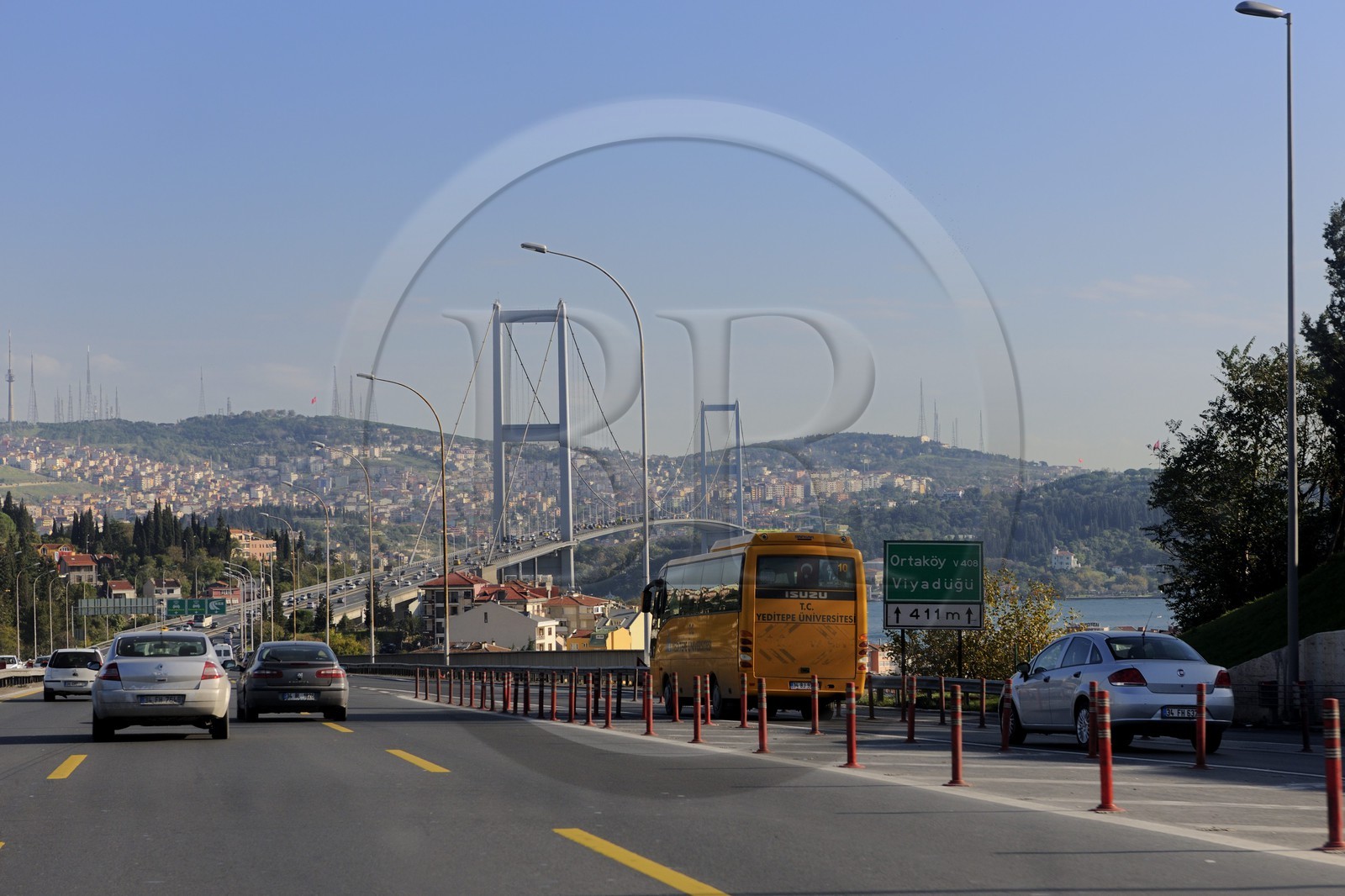 Turquie, Istanbul, le pont du Bosphore